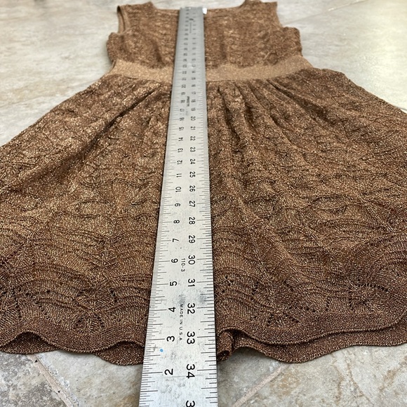 Missoni Gold Lame’ Fit and Flare Dress - Picture 4 of 9